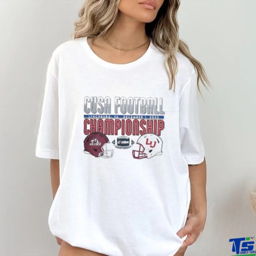 Event 1 2023 Conference USA Cusa Football Championship New Mexico State Aggies Vs Liberty Flames December 1 Helmet T shirt