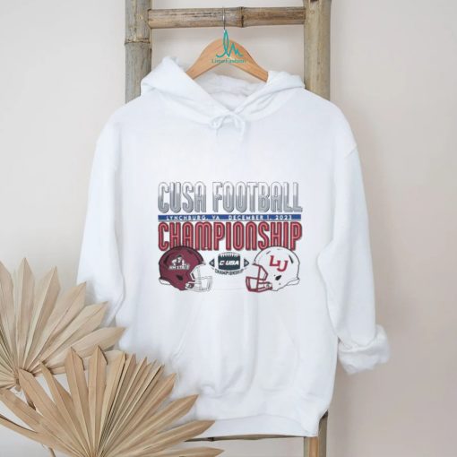 Event 1 2023 Conference USA Cusa Football Championship New Mexico State Aggies Vs Liberty Flames December 1 Helmet T shirt