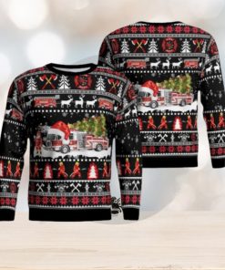 Everson, Pennsylvania, Everson Volunteer Fire Company Aop Ugly Sweater