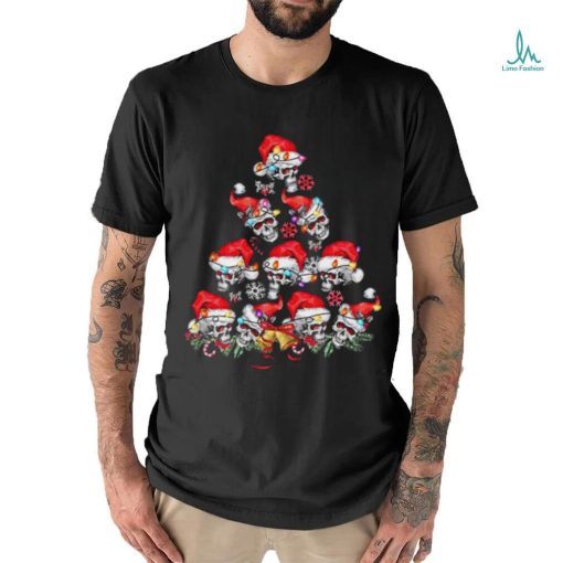 Evil Skull Christmas Hat Shirt