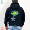 Baby Grinch and baby Stitch merry christmas light shirt