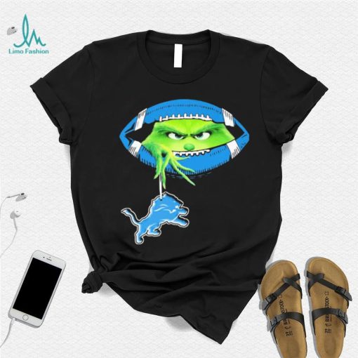 Ew, People The Grinch Hold Detroit Lions Shirt