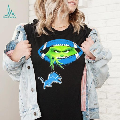 Ew, People The Grinch Hold Detroit Lions Shirt