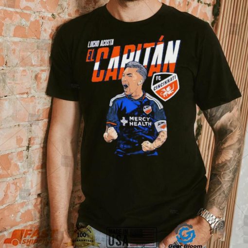 FC Cincinnati Lucho Acosta El Capitan shirt