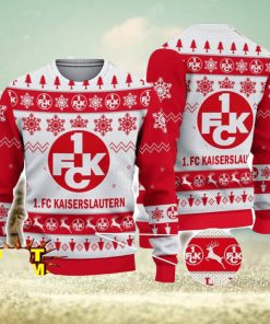 FC Kaiserslautern Bundesliga Fans Football 3D Ugly Christmas Sweater Christmas Gift