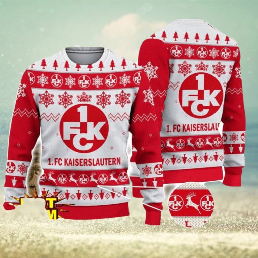 FC Kaiserslautern Bundesliga Fans Football 3D Ugly Christmas Sweater Christmas Gift