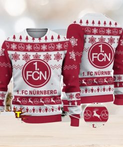 FC Nurnberg Bundesliga Fans Football 3D Ugly Christmas Sweater Christmas Gift