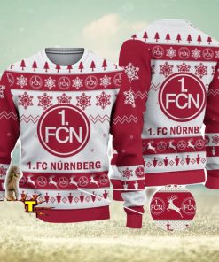 FC Nurnberg Bundesliga Fans Football 3D Ugly Christmas Sweater Christmas Gift