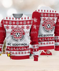 FC Südtirol Team Football Lega Serie A Ugly Christmas Sweater Christmas Gift