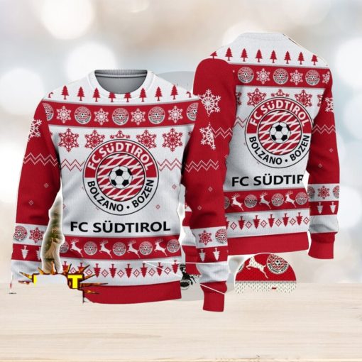 FC Südtirol Team Football Lega Serie A Ugly Christmas Sweater Christmas Gift