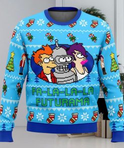 Fa La La La Futurama Ugly Christmas Sweater