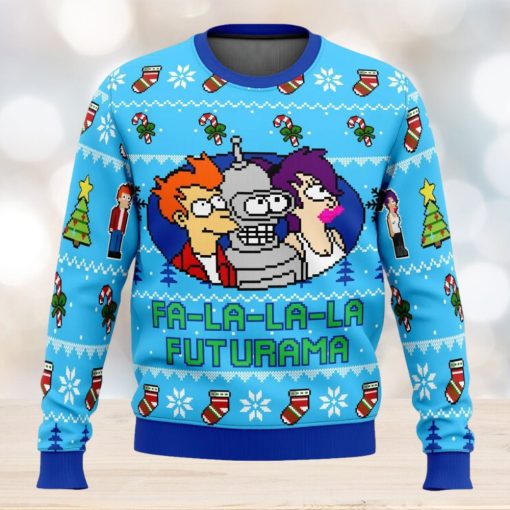 Fa La La La Futurama Ugly Christmas Sweater