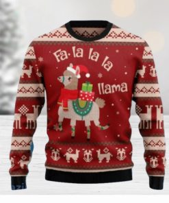 Fa La La Llama Ugly Christmas Sweaters Style Gift For Men And Women