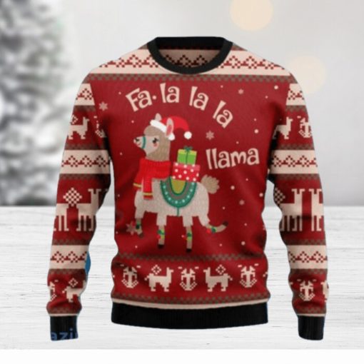 Fa La La Llama Ugly Christmas Sweaters Style Gift For Men And Women