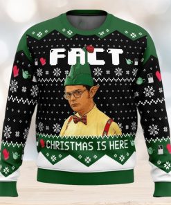 Fact Christmas Is Here The Office Ugly Christmas Sweater