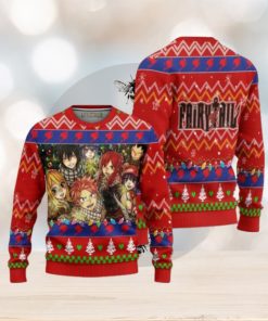 Fairy Tail Anime Ugly Christmas Sweater Custom Xmas Gift