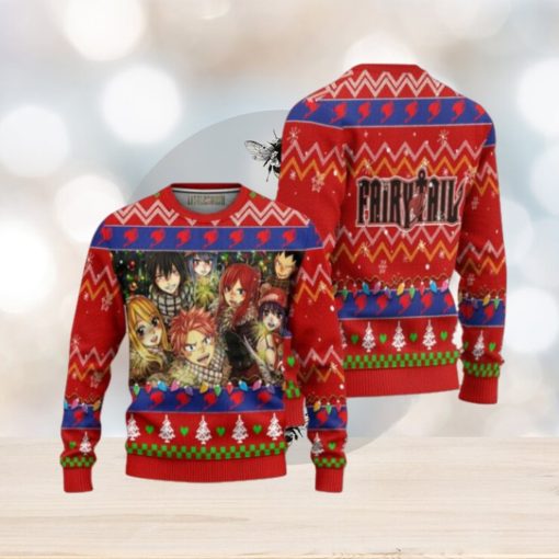 Fairy Tail Anime Ugly Christmas Sweater Custom Xmas Gift