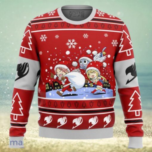 Fairy Tail Chibi Xmas Ugly Christmas Sweater Gift For Men And Women