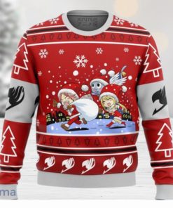 Fairy Tail Chibi Xmas Ugly Christmas Sweater Gift For Men And Women