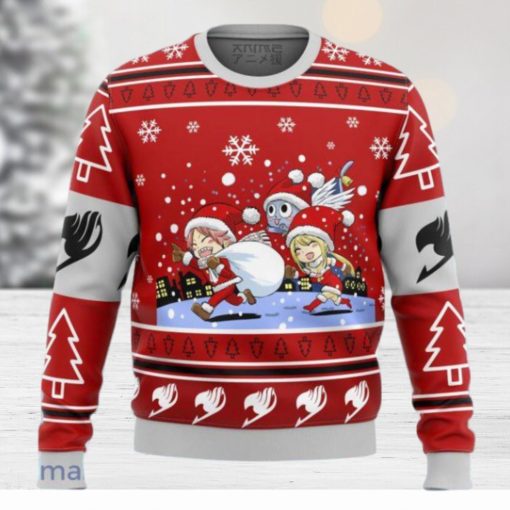 Fairy Tail Chibi Xmas Ugly Christmas Sweater Gift For Men And Women