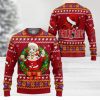 Funny Santa Santassic Park Ugly Christmas 3D Sweater