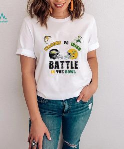 Falcons vs Irish Battle in the Bowl shirt