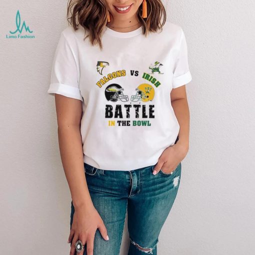 Falcons vs Irish Battle in the Bowl shirt