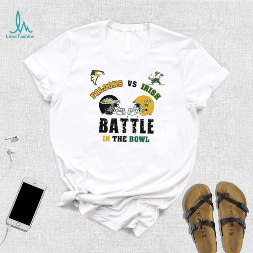 Falcons vs Irish Battle in the Bowl shirt