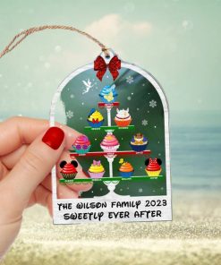 Family Sweetly Ever After Personalized Ornament