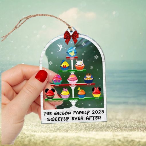 Family Sweetly Ever After Personalized Ornament