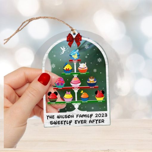 Family Sweetly Ever After Personalized Ornament