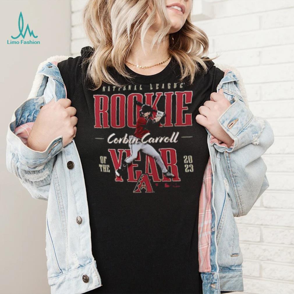 Fanatics Branded Corbin Carroll Black Arizona Diamondbacks 2023 NL Rookie of the Year T Shirt Fanatics Branded Corbin Carroll Black Arizona Diamondbacks 2023 NL Rookie of the Year T Shirt