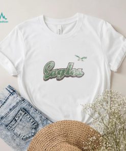 Fanatics Branded Tan Philadelphia Eagles Go For It Notch Neck Waffle Knit T Shirt