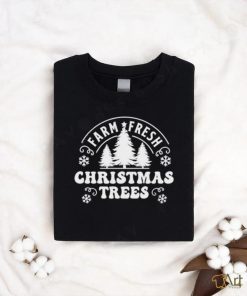 Farm fresh trees retro shirt