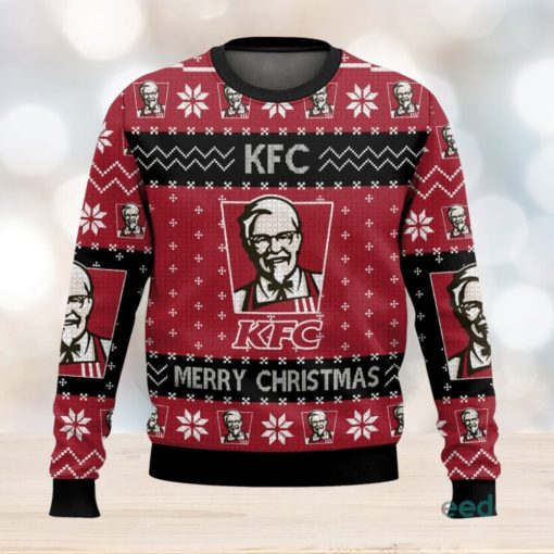 Fast Food KFC 3D Ugly Christmas Sweater Men And Women Christmas Gift