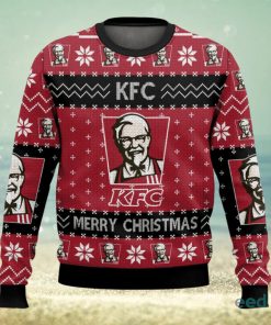 Fast Food KFC 3D Ugly Christmas Sweater Men And Women Christmas Gift