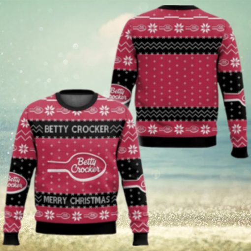 Favorite Food Brands Betty Crocker Ugly Sweater For Fans Christmas Vintage Gift