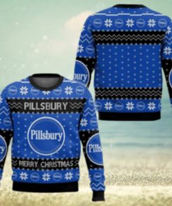 Favorite Food Brands Pillsbury Ugly Sweater For Fans Christmas Vintage Gift