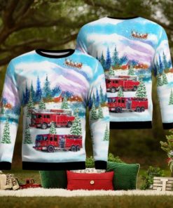 Fayetteville, Arkansas, Fayetteville Fire Department Aop Ugly Sweater