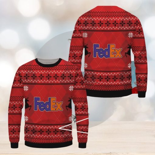 Fedex Ugly Christmas Sweater, Xmas Gift Ideas For Fans