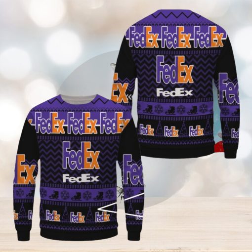 Fedex Ugly Christmas Sweater, Xmas Gift Ideas For Real Fans