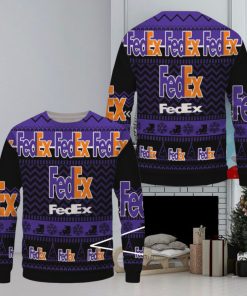 Fedex Ugly Christmas Sweater, Xmas Gift Ideas For Real Fans