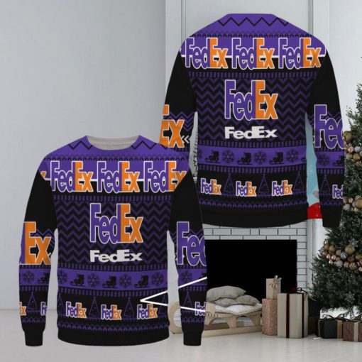 Fedex Ugly Christmas Sweater, Xmas Gift Ideas For Real Fans