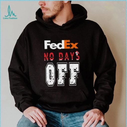 Fedex no day off christmas T shirt