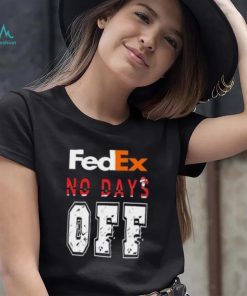 Fedex no day off christmas T shirt
