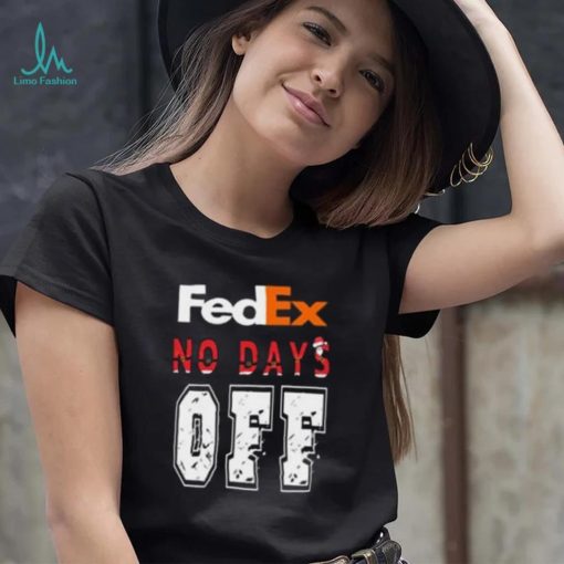 Fedex no day off christmas T shirt