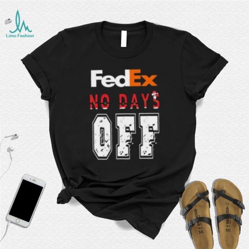 Fedex no day off christmas T shirt