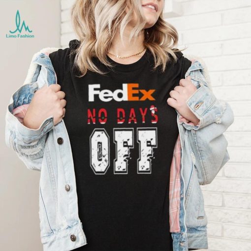 Fedex no day off christmas T shirt