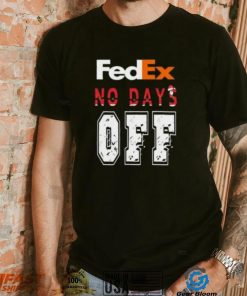 Fedex no day off christmas T shirt