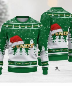 Fendt Logo Wearing Santa Hat Christmas Gift Ugly Christmas Sweater Christmas Gift Ideas